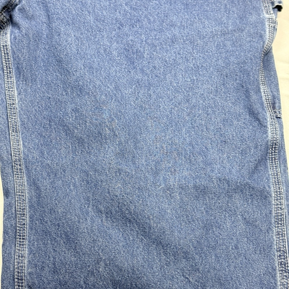 VTG Carhartt B13 DST Dungaree Fit Men 42x30 Jeans Carpenter Work Hammer Pocket - Picture 15 of 16